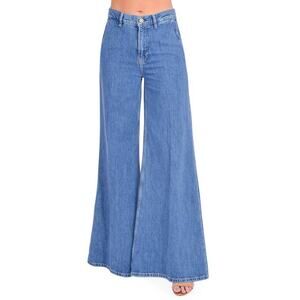 Frame The  Extra Wide Leg Jeans in Ocean Drive 25